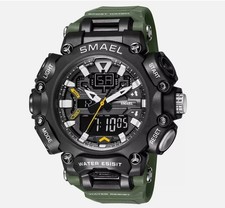 Orologio Uomo Swatch  Doppio Display Digitale Elettronico Sport Orologi Polso