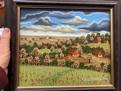 Quadro olio milano generalic - milano,