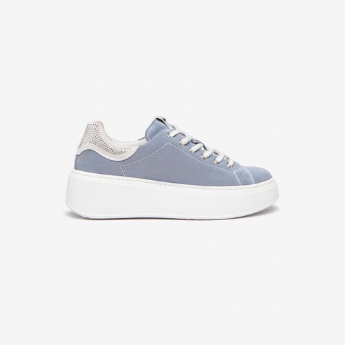 Nero giardini sneakers celeste - nero,