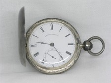 OROLOGIO DA TASCA ARGENTO 1865