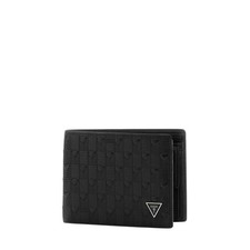 Guess Portafogli Pelle Uomo Nero Smmadllea20