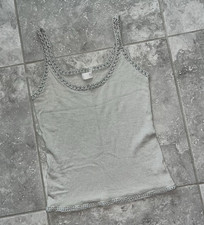 Canotta smanicata maglia di - smanicata, in