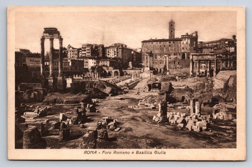 Roma foro romano basilica - foro,