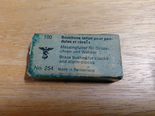 Swiss bouchons laiton pendules - laiton,
