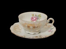 ANTICA TAZZINA CAFFE' PORCELLANA ARABESCHI ORO BAVARIA SELTMANN THERESIA