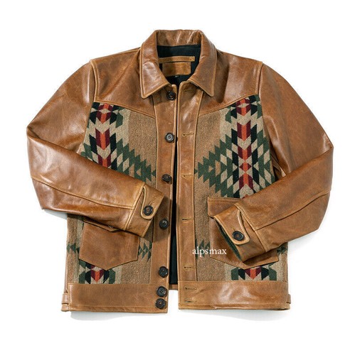 Giacca uomo vintage pelle