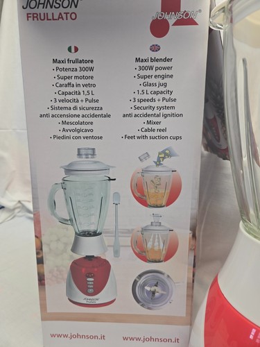 Frullatore johnson modello - frullatore,