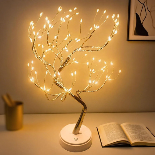 Led albero bonsai lampada - led,