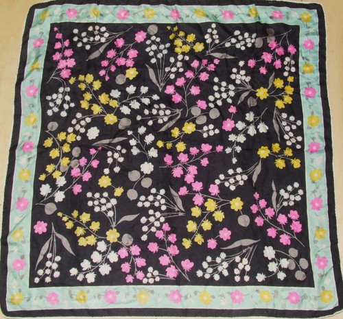 Foulard 100 pura seta silk - 100%,