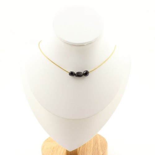 Collana perle ipersteno - collana, 3