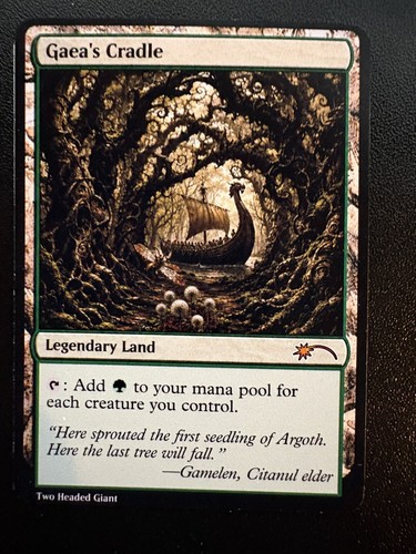 Mtg gaea cradle playtest - gaea's,