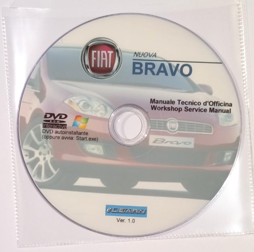 Dvd manuale officina fiat - dvd,