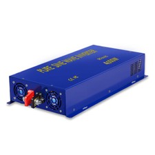 Inverter onda sinusoidale pura 4000W 24V a 110V 120V alimentazione casa fuori rete motore solare