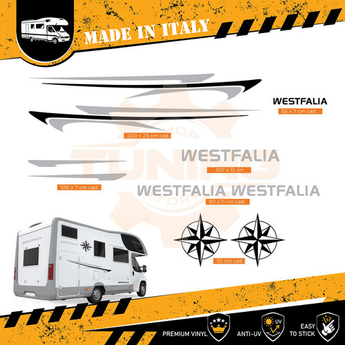Decalcomania adesivi camper - decalcomania,