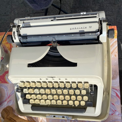 Macchina scrivere adler - scrivere,