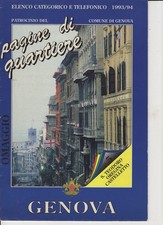 Elenco Telefonico Categorico di quartiere S.Teodoro,Oregina,Castelletto- GE 93/4