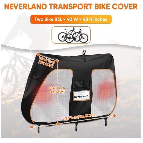 Copertura portabici resistente