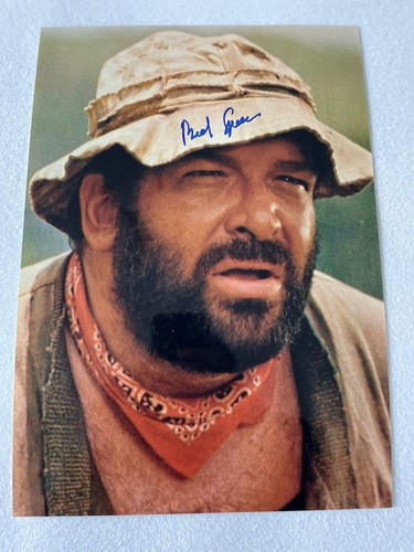 Bud spencer autografo - spencer,