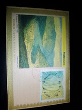 ITALIA 2001 FOGLIETTO COMO CITTA' PRIMO FRANCOBUSTA IN SETA AL MONDO FRANCOBOLLO