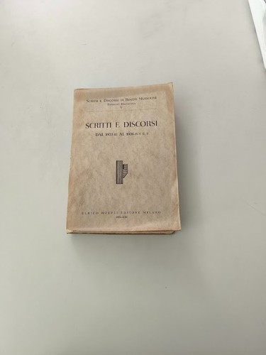 Libro scritti discorsi di - e,