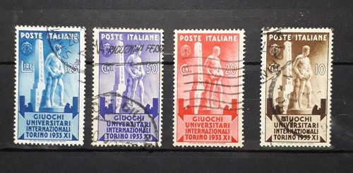 1933 regno francobolli giuochi - 1933,