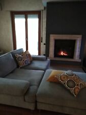 Divano 3 posti con schienale e braccioli laterali regolabili