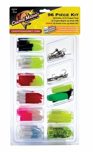 Kit 96pz calamita crappie - 96pz,
