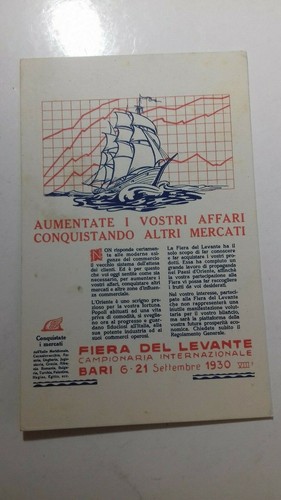 Cartolina pubblicitaria fiera - pubblicitaria,