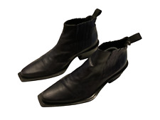 scarpe uomo stivaletti texani misura 43 nero viola