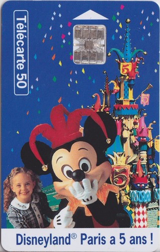 Scheda telefonica disney - scheda,