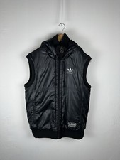 Adidas Chile 62 Shiny Gilet Uomo taglia S Argento Men Jacket