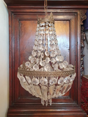 Antico lampadario deco impero - antico,