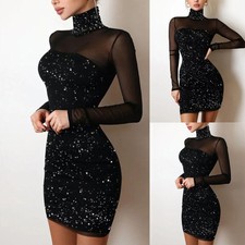 Mini abito donna glitter party
