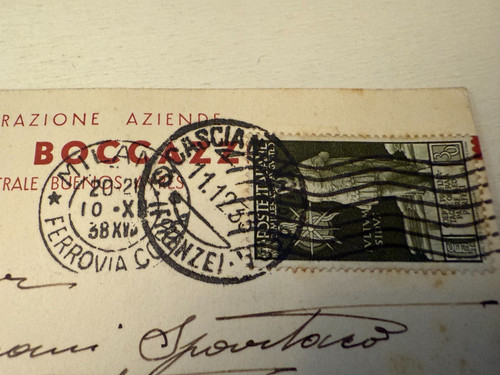 Cartolina postale italiana del - postale,