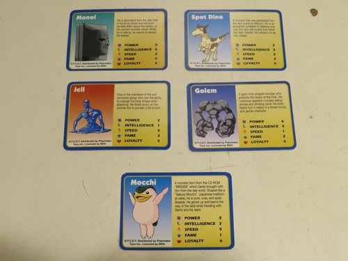 Figurine monster rancher carte - monster,