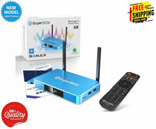 SuperBox S6 Max – 6K Android 12 TV Box | Dual Band WiFi-6 | 4GB RAM + 64GB ROM