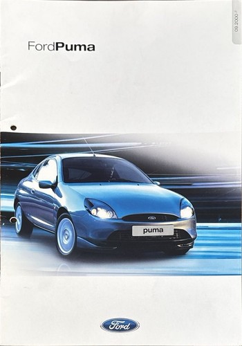Ford puma depliant - depliant,