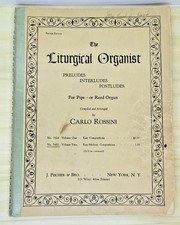 L'organista liturgico Carlo