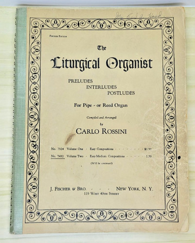 Organista liturgico carlo - liturgico,