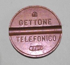 Gettone telefonico sip - gettone,