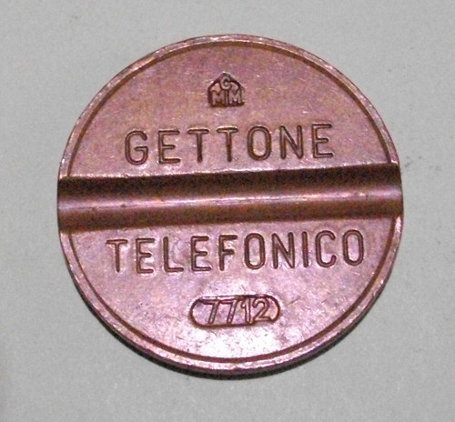 Gettone telefonico sip anno - gettone,
