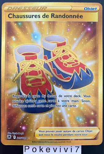 Carte pokemon chaussures - carte, de