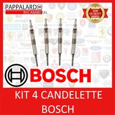 KIT 4 CANDELETTE BOSCH NISSAN