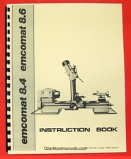 EMCO Emcomat 8.4 & 8.6 Metal