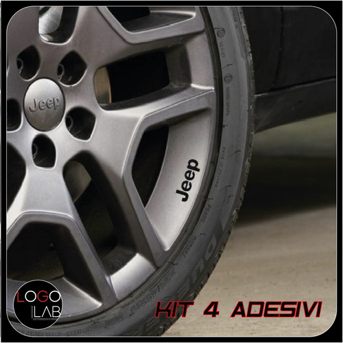Kit adesivi logo jeep - logo, per