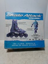 Skate Attack by Ultra Wheels Quest Inline Skates Men's 10 Wayne Gretzky 