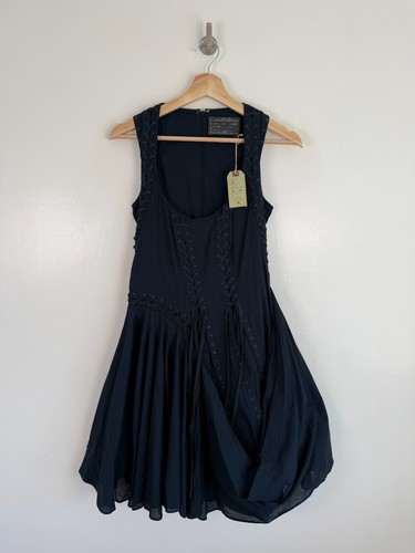 Abito allsaints navy - allsaints, uk