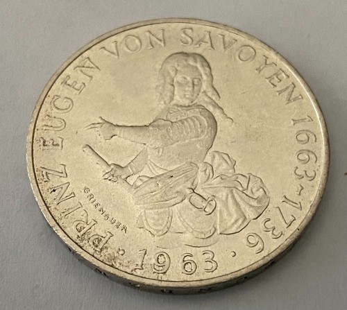 Moneta argento 1963 austria - argento,