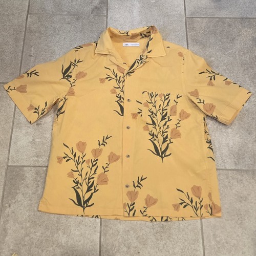 Zara yellow floral - zara,