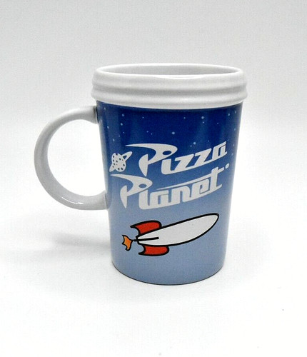Disney mug pizza planet - "pizza, planet"